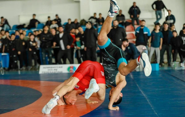 Завершился чемпионат Азербайджана по борьбе