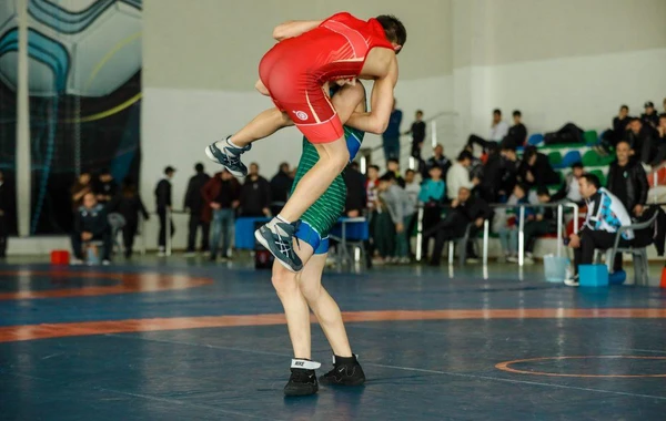 Завершился чемпионат Азербайджана по борьбе