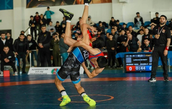 Завершился чемпионат Азербайджана по борьбе
