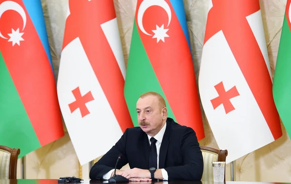 İlham Əliyev və İrakli Kobaxidze mətbuata bəyanatlarla çıxış ediblər - YENİLƏNİB-3 + FOTO/VİDEO