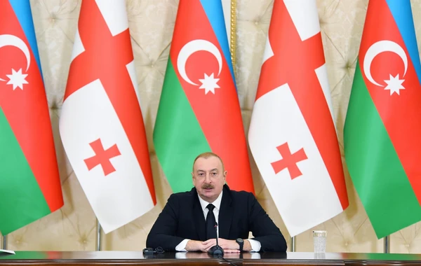 İlham Əliyev və İrakli Kobaxidze mətbuata bəyanatlarla çıxış ediblər - YENİLƏNİB-3 + FOTO/VİDEO