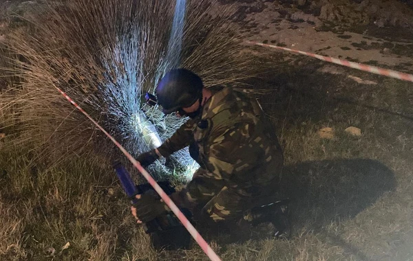 Sumqayıtda tank mərmisi aşkarlandı - FOTO