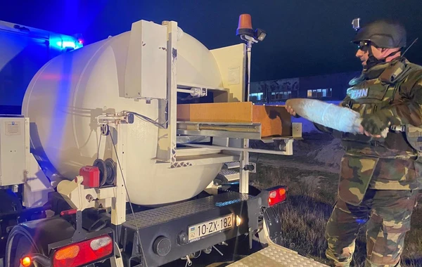 Sumqayıtda tank mərmisi aşkarlandı - FOTO