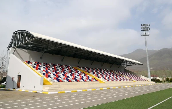 AFFA prezidenti Ağsu şəhər stadionuna baxış keçirib - FOTO