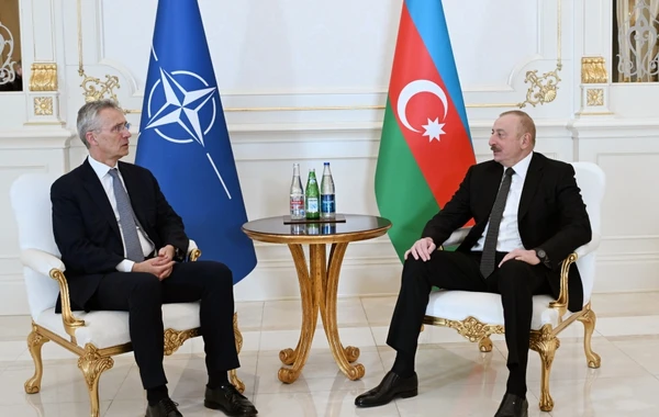 Состоялась встреча Президента Азербайджана с генсеком НАТО один на один - ОБНОВЛЕНО + ФОТО