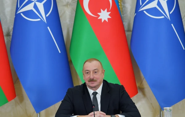 Azərbaycan Prezidenti və NATO baş katibi mətbuata bəyanatla çıxış ediblər - YENİLƏNİB + FOTO
