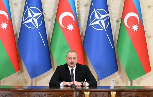 Azərbaycan Prezidenti və NATO baş katibi mətbuata bəyanatla çıxış ediblər - YENİLƏNİB + FOTO