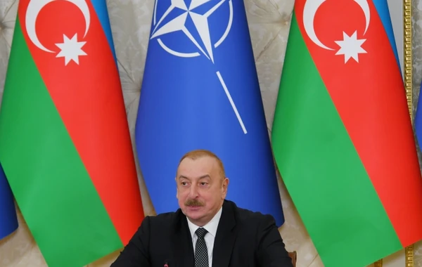 Azərbaycan Prezidenti və NATO baş katibi mətbuata bəyanatla çıxış ediblər - YENİLƏNİB + FOTO