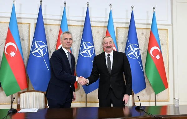 Президент Азербайджана и генсек НАТО выступили с заявлениями для прессы - ОБНОВЛЕНО + ФОТО/ВИДЕО