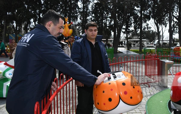 Bakıda və rayonlarda yerləşən attraksionlarda nöqsanlar aşkarlanıb - FOTO