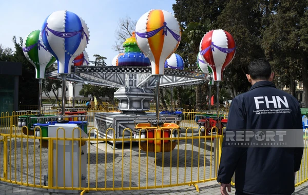 Bakıda və rayonlarda yerləşən attraksionlarda nöqsanlar aşkarlanıb - FOTO