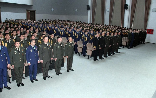 Xüsusi təyinatlı təhsil müəssisələrində Çanaqqala zəfərinin 109-cu ildönümü qeyd edilib - FOTO/VİDEO