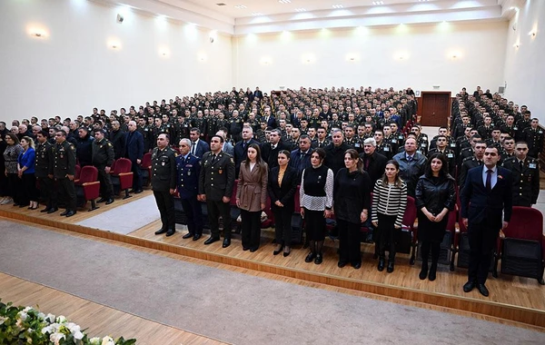Xüsusi təyinatlı təhsil müəssisələrində Çanaqqala zəfərinin 109-cu ildönümü qeyd edilib - FOTO/VİDEO