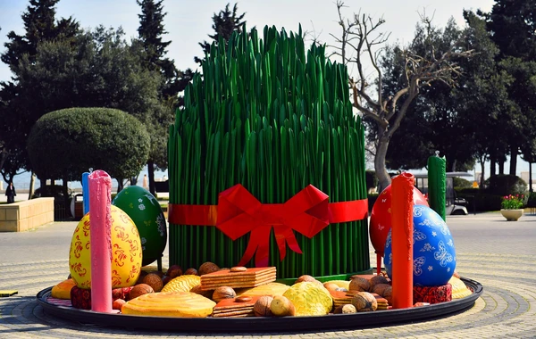Bakı Bulvarında bayram ab-havası - FOTO