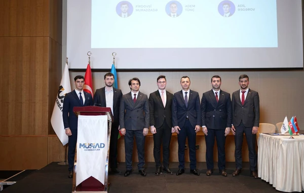 MÜSİAD Azərbaycan İdarə Heyətinin sədri yenidən Rəşad Cabirli seçilib - FOTO