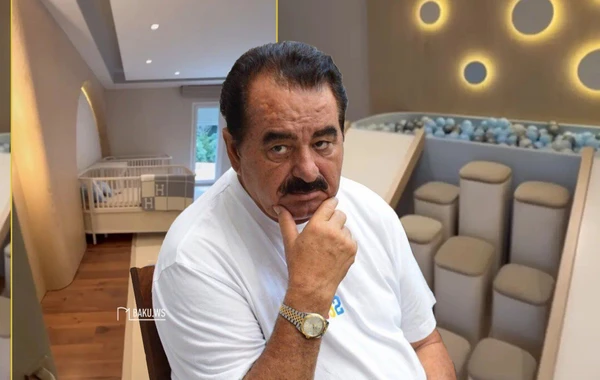 İbrahim Tatlısesin əkiz nəvələrinin ev boyda otağı - VİDEO