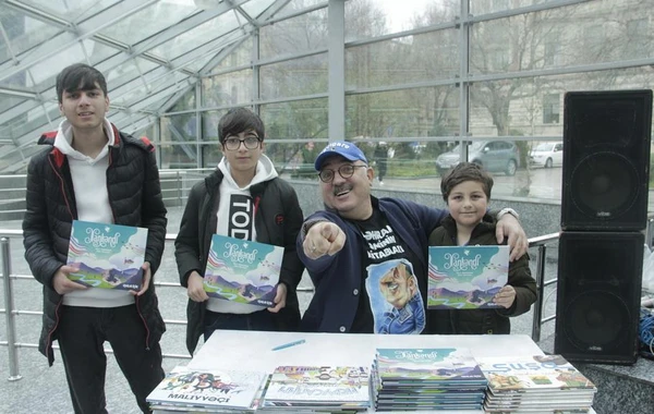 Bakı metrosunda Novruz şənliyi keçirilib - FOTO