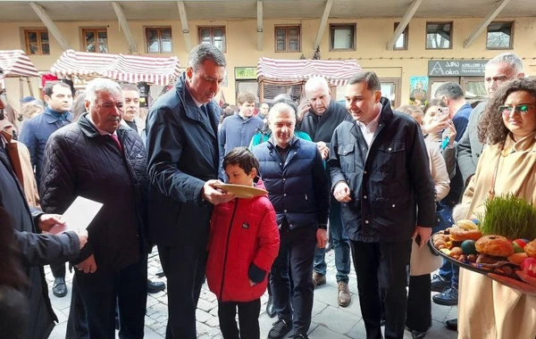 Tbilisidə Novruz bayramı təntənəli şəkildə qeyd olunub - FOTO