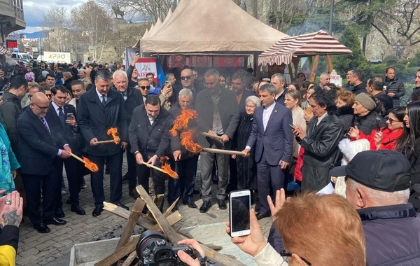 Tbilisidə Novruz bayramı təntənəli şəkildə qeyd olunub - FOTO