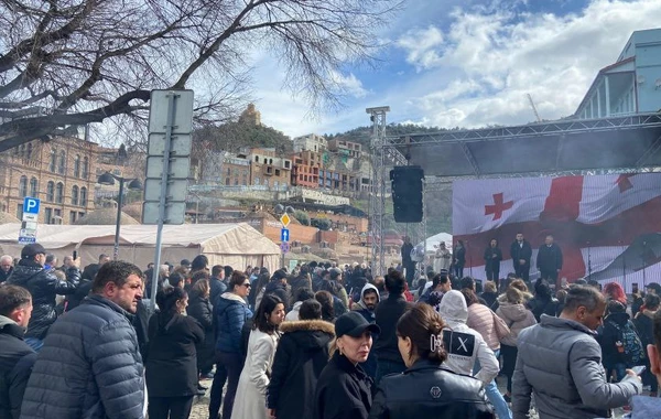 Tbilisidə Novruz bayramı təntənəli şəkildə qeyd olunub - FOTO