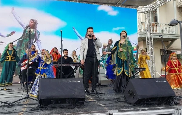 Tbilisidə Novruz bayramı təntənəli şəkildə qeyd olunub - FOTO