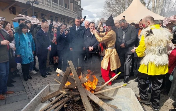 Tbilisidə Novruz bayramı təntənəli şəkildə qeyd olunub - FOTO