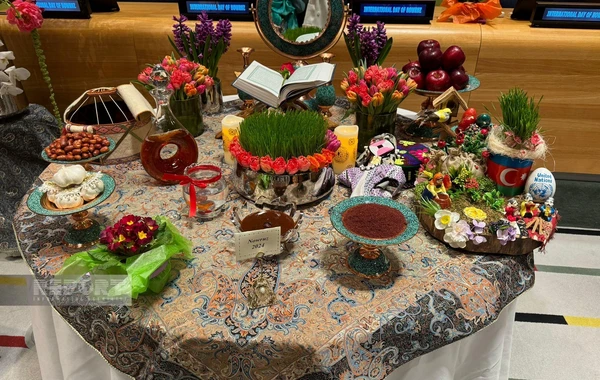 BMT-də Novruz şənliyində Azərbaycan mədəniyyəti, tarixi, təamları nümayiş olunub - FOTO