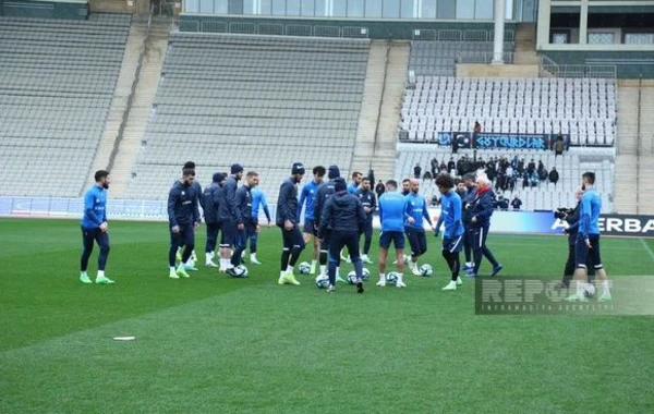 Azərbaycan millisinin Tofiq Bəhramov adına Respublika stadionunda açıq məşqi keçirildi - FOTO
