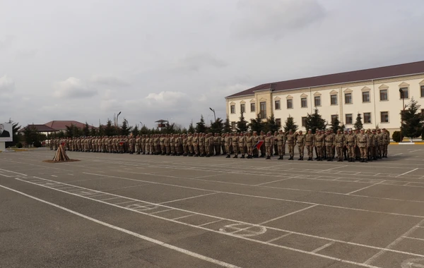 Hərbi Prokurorluq işçiləri DİN-in yüksək rütbəli vəzifəli şəxsləri ilə birgə hərbi hissələrdə olublar