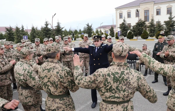 Hərbi Prokurorluq işçiləri DİN-in yüksək rütbəli vəzifəli şəxsləri ilə birgə hərbi hissələrdə olublar