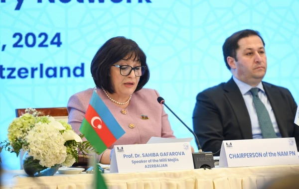 Cenevrədə Qoşulmama Hərəkatı Parlament Şəbəkəsinin 3-cü Konfransı keçirilib - FOTO