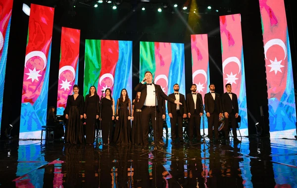 Azərbaycan təhlükəsizlik orqanlarının 105 illiyi ilə bağlı təntənəli tədbir təşkil olunub - FOTO