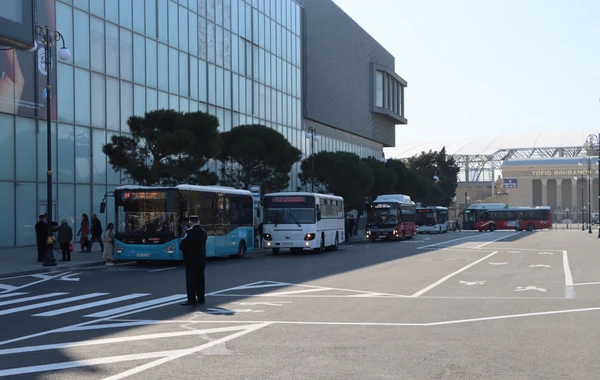 Bu gündən 181 avtobus yeni nəqliyyat mübadilə mərkəzindən hərəkət edəcək - FOTO