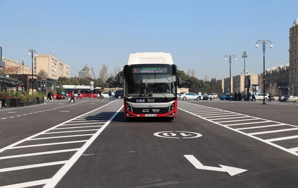 Bu gündən 181 avtobus yeni nəqliyyat mübadilə mərkəzindən hərəkət edəcək - FOTO