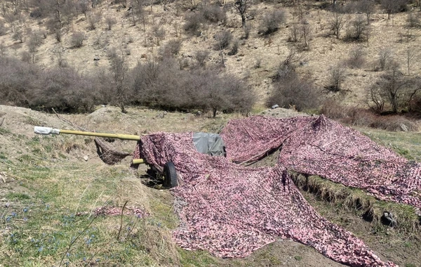DİN: Kəlbəcərdə artilleriya qurğuları və sursat aşkarlanıb - FOTO