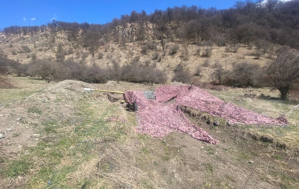 DİN: Kəlbəcərdə artilleriya qurğuları və sursat aşkarlanıb - FOTO