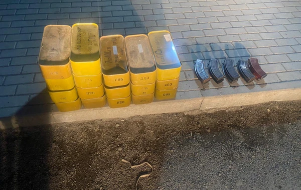 Kəlbəcərdə artilleriya qurğuları və sursat aşkarlanıb - FOTO