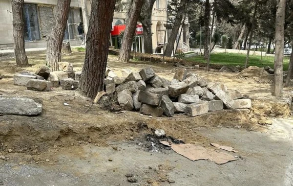 Bakıda yaşıllıq ərazinin məhv edilməsi ilə bağlı yayılan iddialara CAVAB - YENİLƏNİB + FOTO