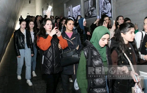 Quba Soyqırımı Memorial Kompleksi ziyarət olunur - FOTO