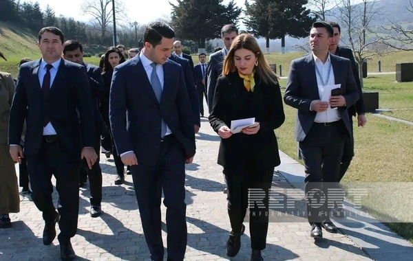 Quba Soyqırımı Memorial Kompleksi ziyarət olunur - FOTO