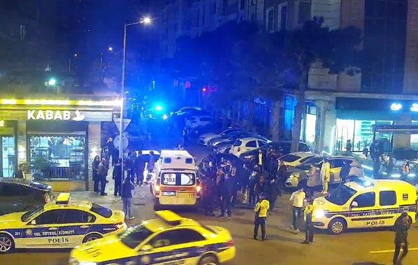 Bakıda yaşayış binasında baş verən yanğın söndürüldü - FOTO/VİDEO