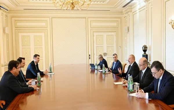 Prezident İlham Əliyev Rumıniyanın energetika nazirini qəbul edib - YENİLƏNİB - FOTO