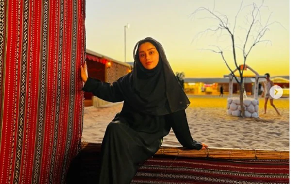Xatirə İslamın həyat yoldaşı və oğlu ilə BƏƏ-dən GÖRÜNTÜLƏRİ - FOTO