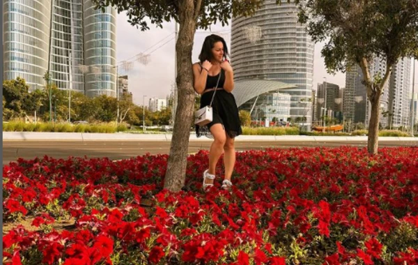Xatirə İslamın həyat yoldaşı və oğlu ilə BƏƏ-dən GÖRÜNTÜLƏRİ - FOTO