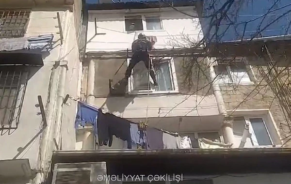 FHN xilasetmə əməliyyatının görüntülərini yaydı - VİDEO