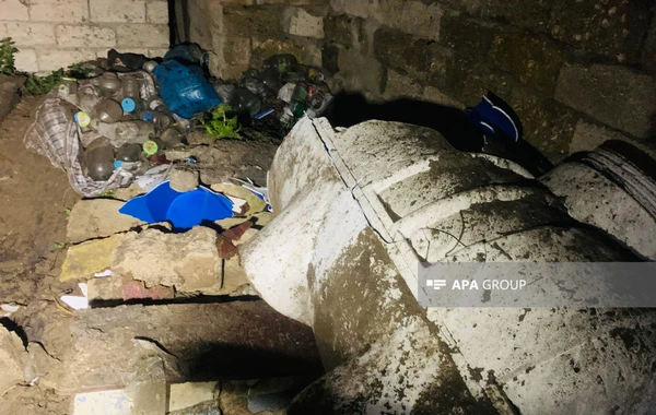 Bakıda kanalizasiyada partlayış: Ölən var - FOTO/VİDEO
