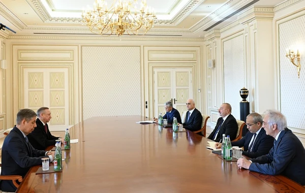 Prezident İlham Əliyev Rusiyanın Sankt-Peterburq şəhərinin qubernatorunu qəbul edib - YENİLƏNİB - FOTO