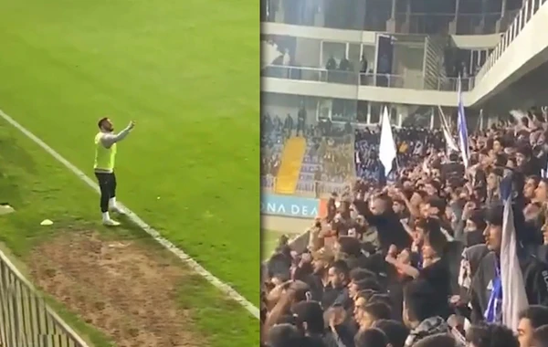 Qara Qarayevlə "Qarabağ" azarkeşləri arasında GƏRGİNLİK - "Şərəfi varsa, məni yığsın!" - VİDEO