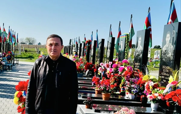 Mənsum İbrahimovdan şəhid qardaşı oğlu ilə bağlı paylaşım - FOTO
