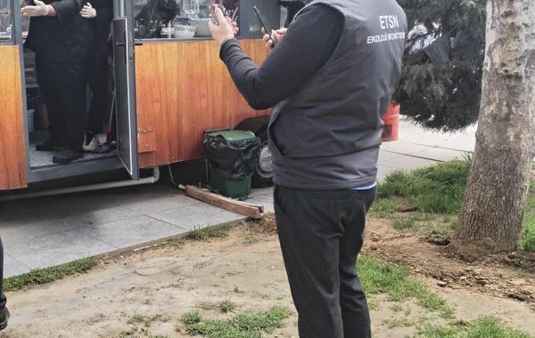 Bakıda atmosferi çirkləndirən iaşə obyekti barədə protokol tərtib olunub - FOTO